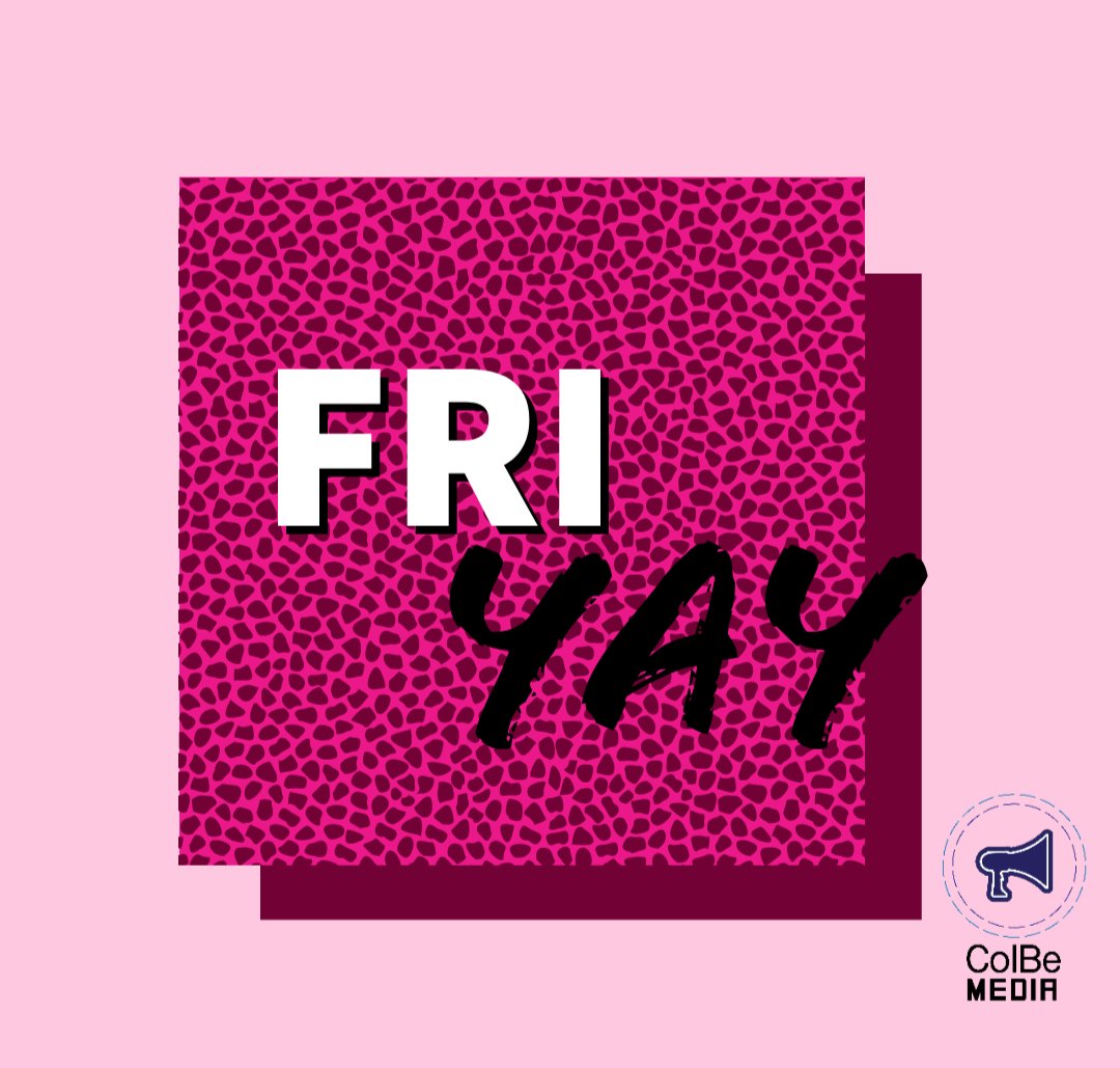 ColBeMedia's tweet image. What are your weekend plans?