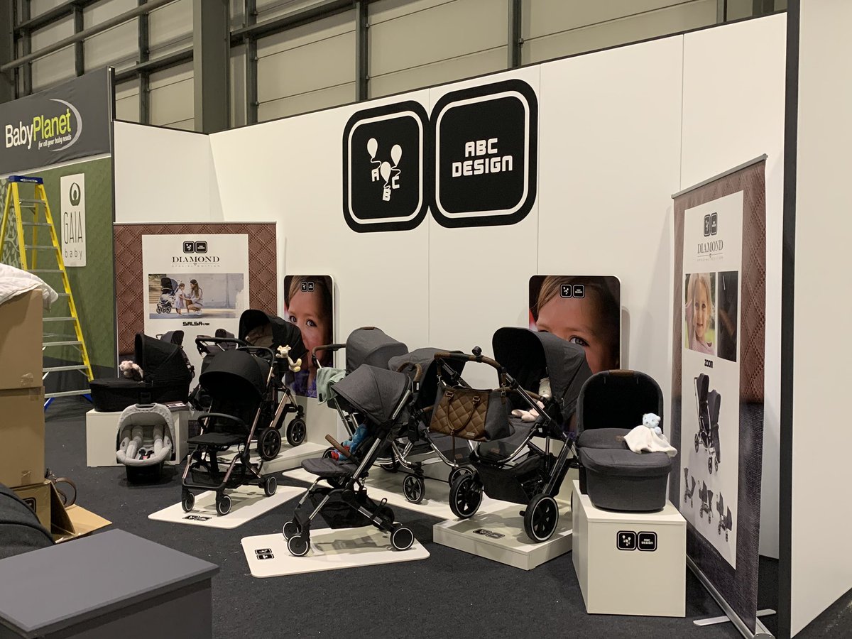 All set for <a href="/BabyShows/">Baby & Toddler Show</a> tomorrow and Sunday. Cannot wait #excel London London #uk #babyshow #abcdesign #pregnancy #newparents #mums #dads #kids #babies #prams #pushchairs