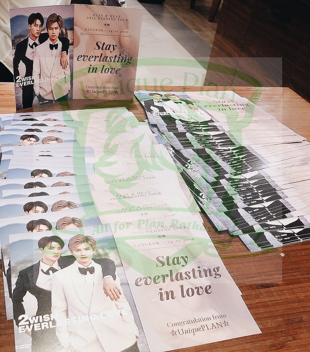 Fully loaded 🤟
2wish FANMEETING IN BKK - UniquePlan GA

Thank you all for attending the fanmeet 💚💙 

📢Postcard x 100 pcs
📢Unionhall - UnionMall

Please come and share the love with us 
#PlanRathavit 
#คนของแปลน
#MeanPhiravich 
#2wish #2wisheverlastingloveinbangkok