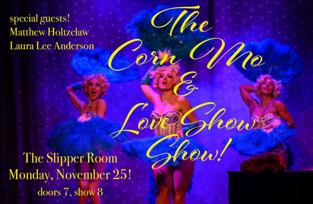 The Corn Mo &amp; Love Show Show &amp; Brooklyn Beerlesque: Holiday Cheers! conta.cc/2OzU28q