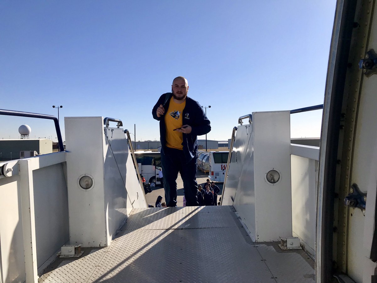 Wheels up for Pueblo 🛫⚔️

#BeTheRock | #BuildingChampions