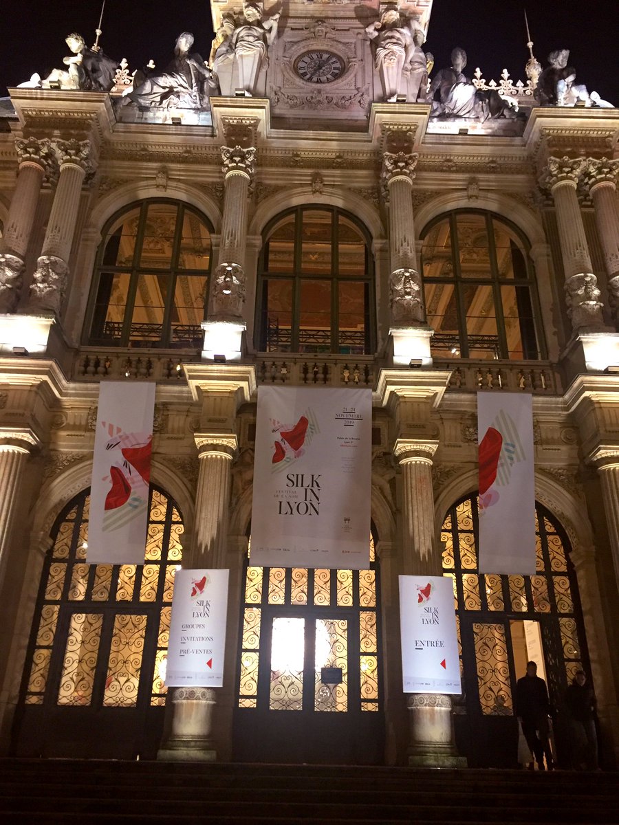 Venez découvrir samedi et dimanche la magie de la #soie #SILKINLYON au <a href="/palaisbourse/">Palais de la Bourse Lyon</a> 
#Lyon