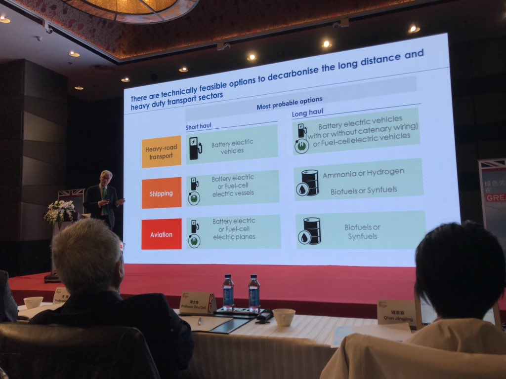 “We could and should be  #netzero by 2050, but not w/out the support of policy. In the future looking back, we will be amazed by how cheap it was.” - Lord Turner,  #EnergyTransitionCommision at the Accelerating the  #LowCarbon Transition report launch hosted by  @ukinchina  #climate