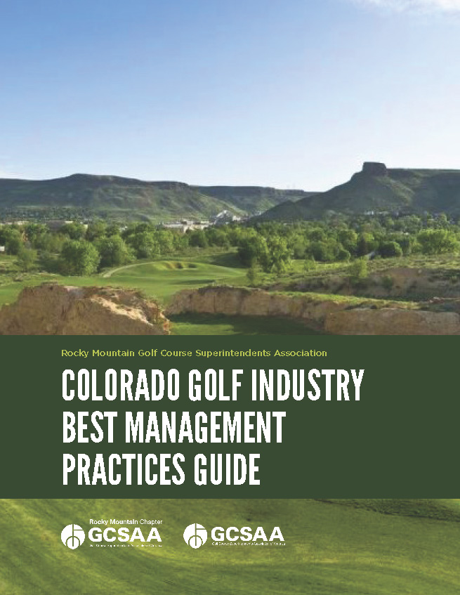 RMGCSA's tweet photo. Attention Rocky Mountain Superintendents! Our BMP guide is now available at https://t.co/FkCqWIuEA8 #ColoradoGolfBMP #RMGCSA @GCSAA @theEIFG https://t.co/o8gsnpTtbD