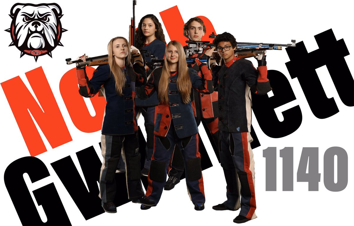 NGHSAirRifle's tweet photo. Bulldogs fired a 1140 last night against Lumpkin County’s 1100. Way to go team! @NGHSAthletics https://t.co/Zbo3Lflae6