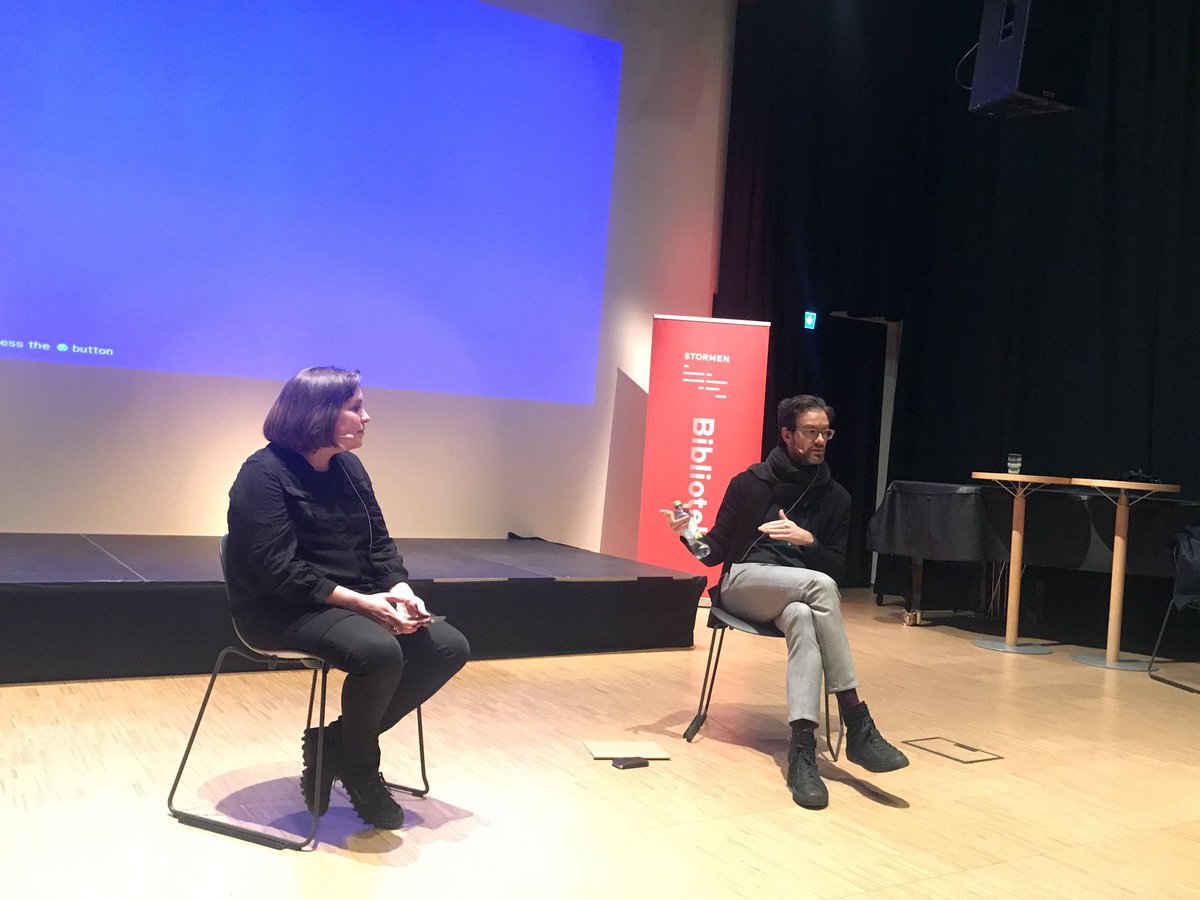 A very intense discussion on music and the postcolonial - a talk within the line - ethics and aesthetics - in conjunction w/ #r#ErikDaehlin piece Hinterland Archives @NordicMusicDays