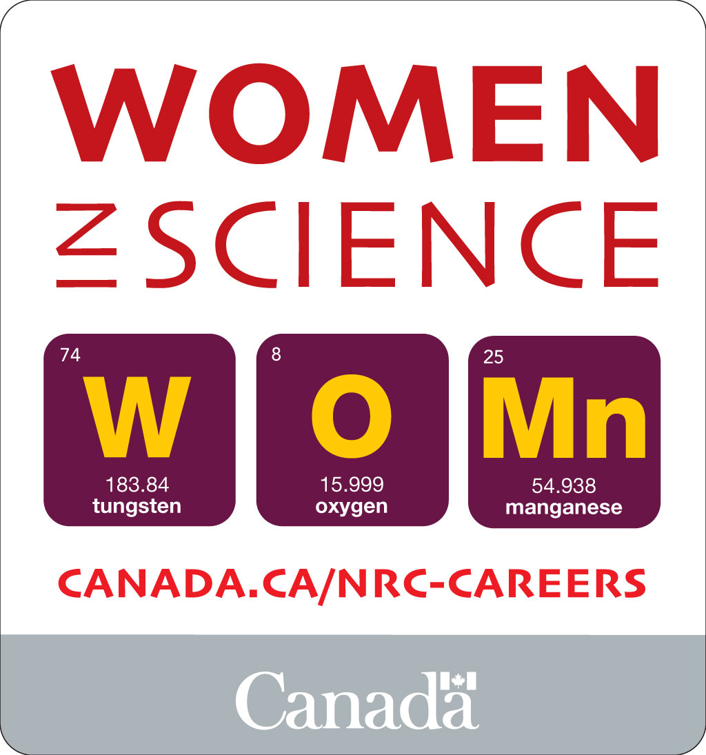 NRC_CNRC's tweet photo. We are proud of our talented #WomenInSTEM. Are YOU looking for your next opportunity? Apply now! #CoolJobGC #GreatMinds https://t.co/Z5UHmoDG6c https://t.co/P5mADcURmJ