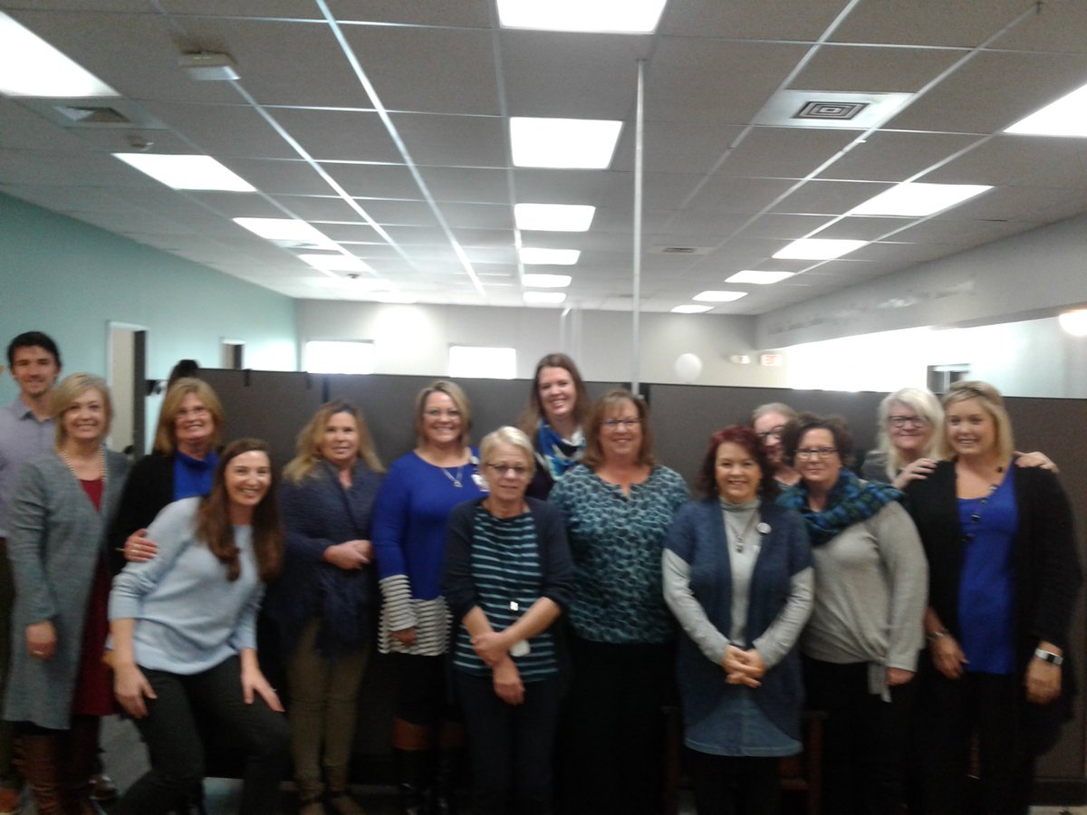 SHS_KY's tweet photo. SHC Staff went blue on 11/14 for World Diabetes Day! If you are Diabetic, remember to check your blood sugars, eat healthy, exercise, take your meds &amp; see your doctor regularly. If you need a doctor, call us at 859-404-7686. Sterling Health-you don't have to go far to get better! https://t.co/EpRlWX40Cw