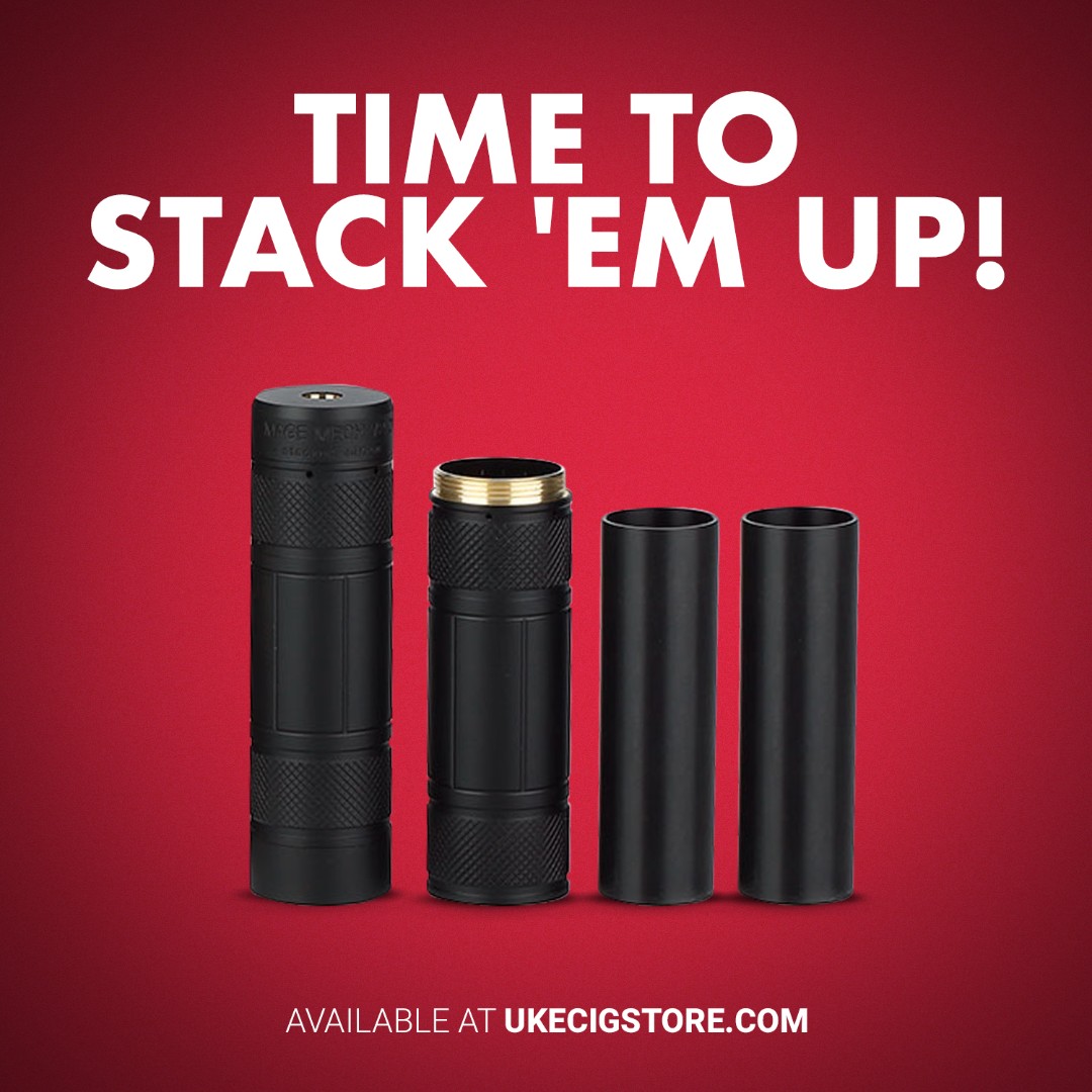 UKECIGSTORE's tweet image. The CoilART Mage Mech V2.0 (Stacked Edition) is ideal if you are looking for a mechanical mod with huge power!

Available at ukecigstore.com

#vapemods #mechmod #vapemod #vapekit #vapepen #ecig #ecigarette #mechanicalmod #stackedmod #coilart #rebuildable #stackthemup