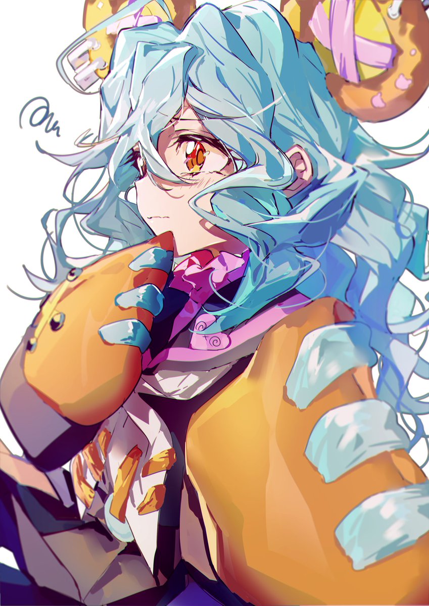 「くま～・・・ 」|緜のイラスト