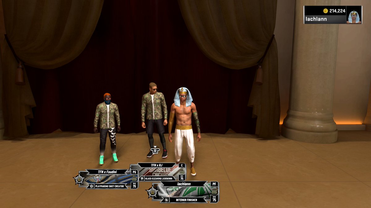 99lachie's tweet image. secured 😘 @foudini_ @nzld_r #NBA2K20 #XboxShare