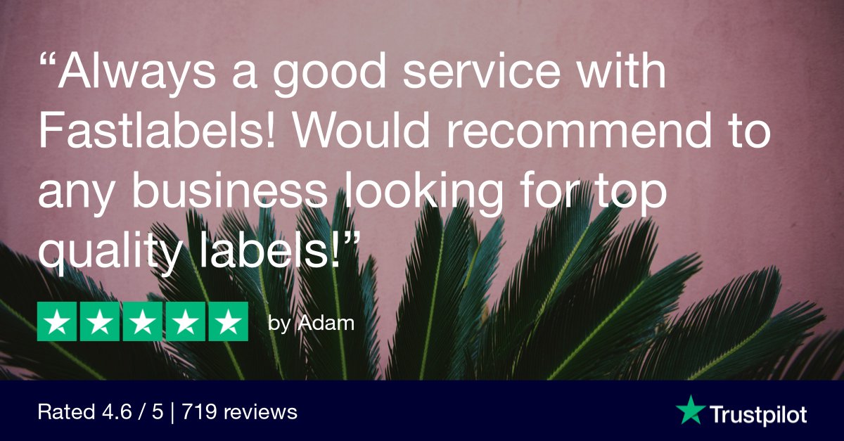 Fastlabelscouk's tweet image. #FastLabels - a label company trusted by clients across the UK