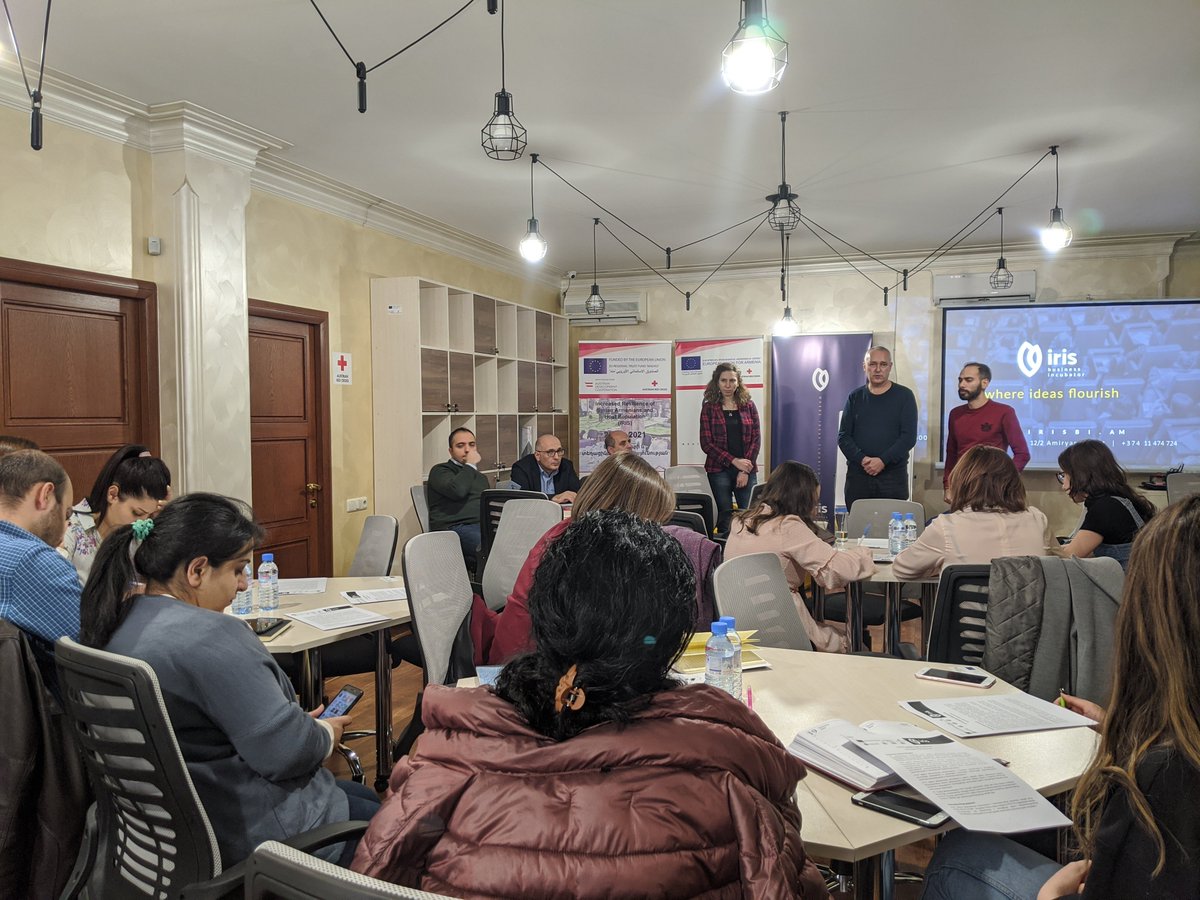 irisbi_iris's tweet photo. We have hosted our stakeholders at #IRIS #CoWork to share all the necessary information on #Spark, #Build #Start programmes.
#EuropeanUnion #MADADfund #AustrianDevelopmentCooperation #AustrianRedCross
#ArmenianCaritas #ARCS #CCSAI #SMECooperationAssociation https://t.co/9PXY5P3oeM