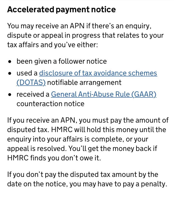 ChargeStory's tweet image. HMRC issued Follower notices and APNs as a direct result of the #Rangers case. HMRC have recently told me that APNs are nothing to do with the #loancharge. So can I have my money back now please. With interest and penalties. @keithmgordon @loanchargeAPPG @LCAG_2019