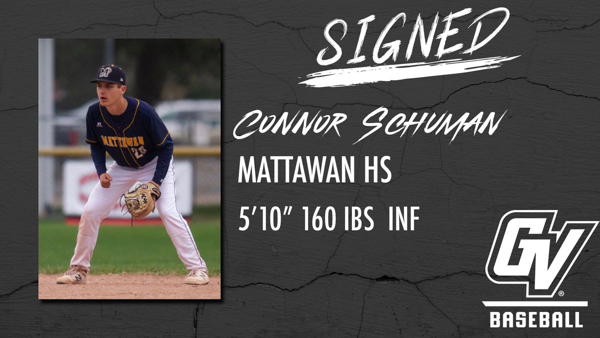 🚨Signing Alert🚨

We are thrilled to announce the addition of Connor Schuman (Mattawan HS) to the program. 

#AnchorUp ⚾️