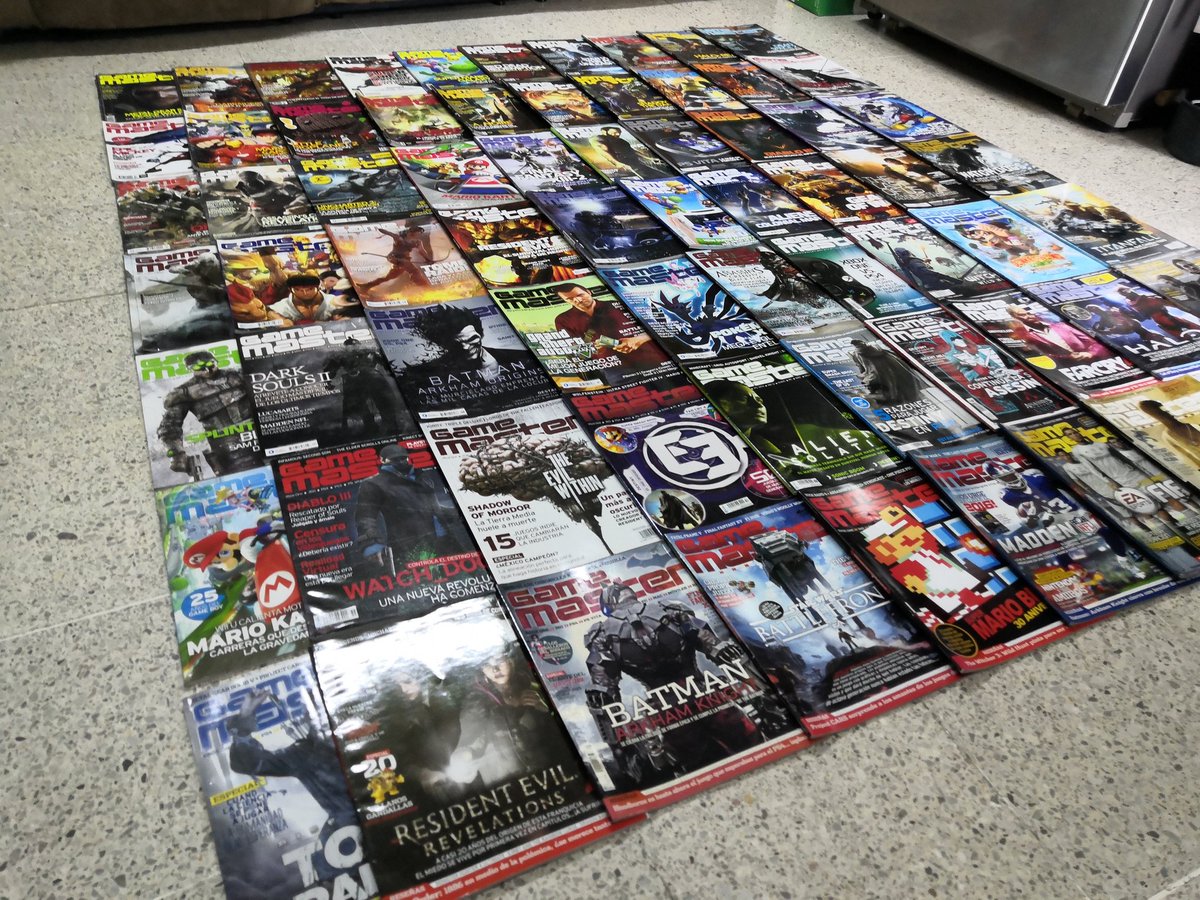 Chema_jleonsk's tweet photo. Hay días que solemos extrañar algo más que otros. Para mi fue triste el saber que dejarían de imprimir un medio en el cual invertí mucho dinero, tiempo y que la verdad ame mucho. Habló de las revistas de videojuegos Game Master. Ya 10 años de su salida y 4 años de su partida, 71# https://t.co/9VNFpK4ZrY