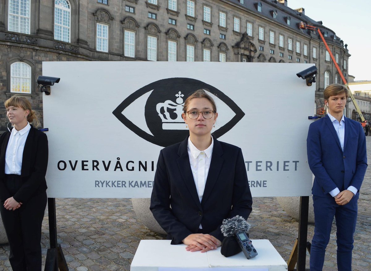 overvaagningdk's tweet photo. Overvågningsministeriet er hermed åbnet! #dkpol #overvågningdk https://t.co/4BbE227CQ9