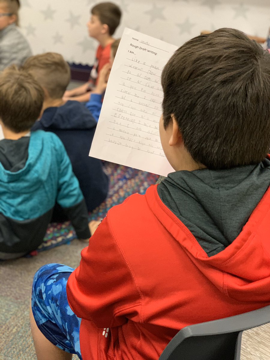 CTMSHalliburton's tweet photo. Poetry slam with @MsMooreBES and @MissRoweBES creative third graders!  #Texan2Step https://t.co/eyd5xtcgXH