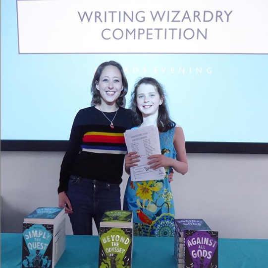 WritingWizComp's tweet photo. We are very excited to have @MaryAliceEvans, author of the #WhoLettheGodsOut series, return as one of our judges this year! She is eagerly awaiting your entries!
Find out more: https://t.co/ogaioB0Sf9
#writingwizardry #BU #KS2 #Youngwriters #competition #fresherpublishing https://t.co/dihleFQ8Sa