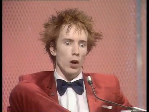 Happy Birthday John Lydon aka Jonny Rotten who turns 64 today. 

Here he is arguing with Alan Freeman in 1979. 