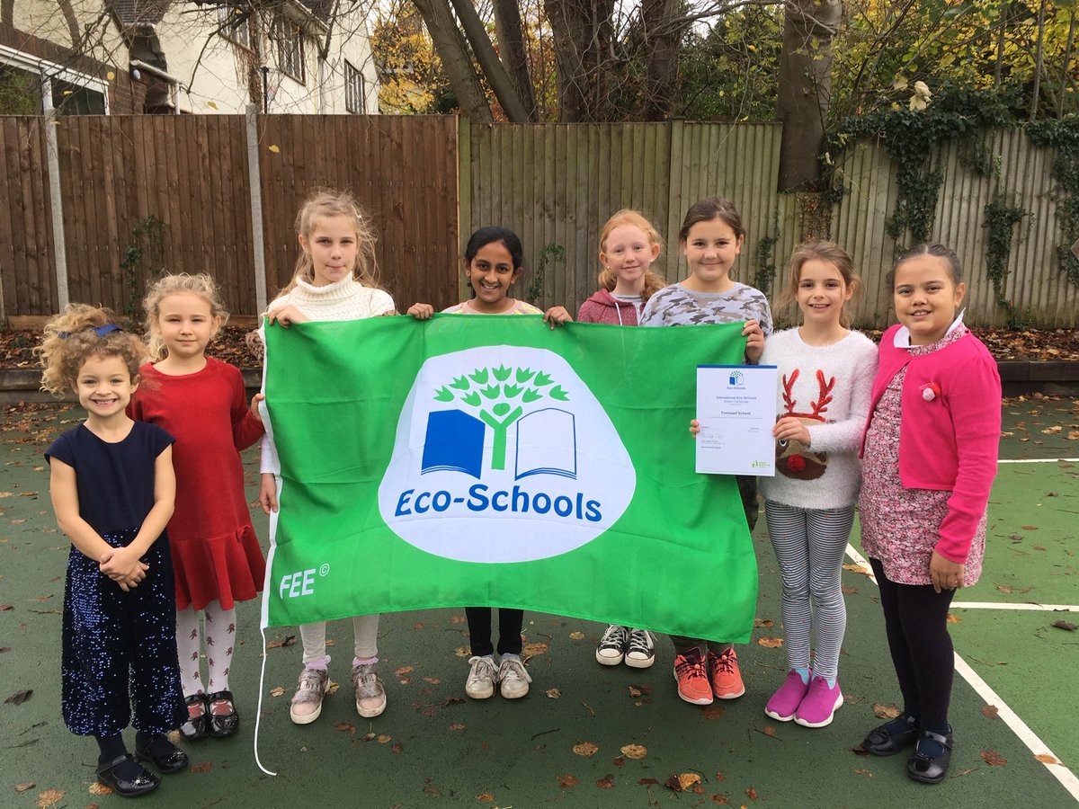 Fourth Green Flag!  The Eco Committee celebrate gaining their fourth <a href="/EcoSchools/">Eco-Schools England</a> Green Flag.  Everyone at Tormead is delighted. @EcoSchoolsInt Well done to the girls, parents and teachers for their continuous hard work.