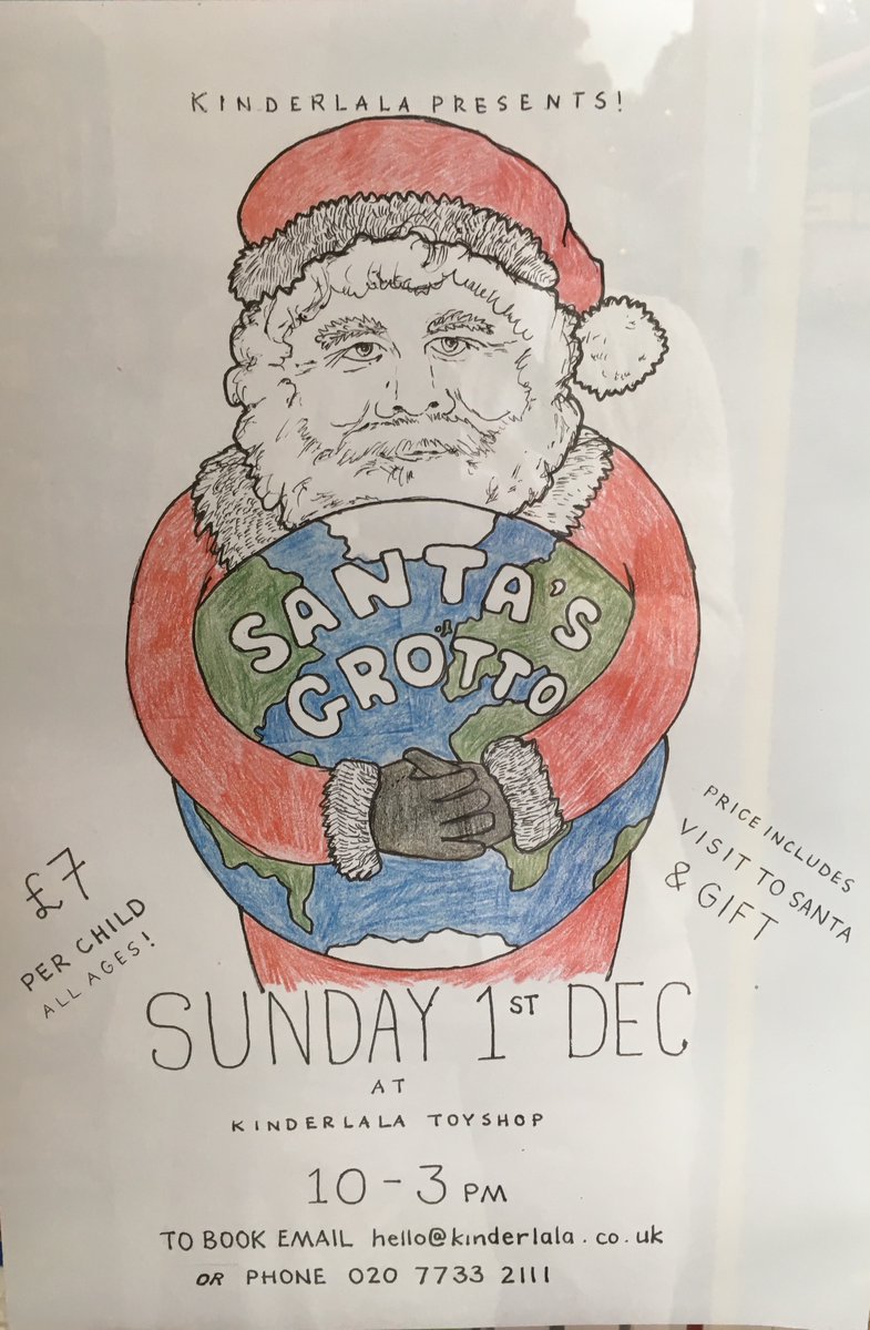 kinderlala1's tweet photo. Santa's Grotto on Sunday 1st of December. Book while there are places left! https://t.co/mN1IiU9N9x