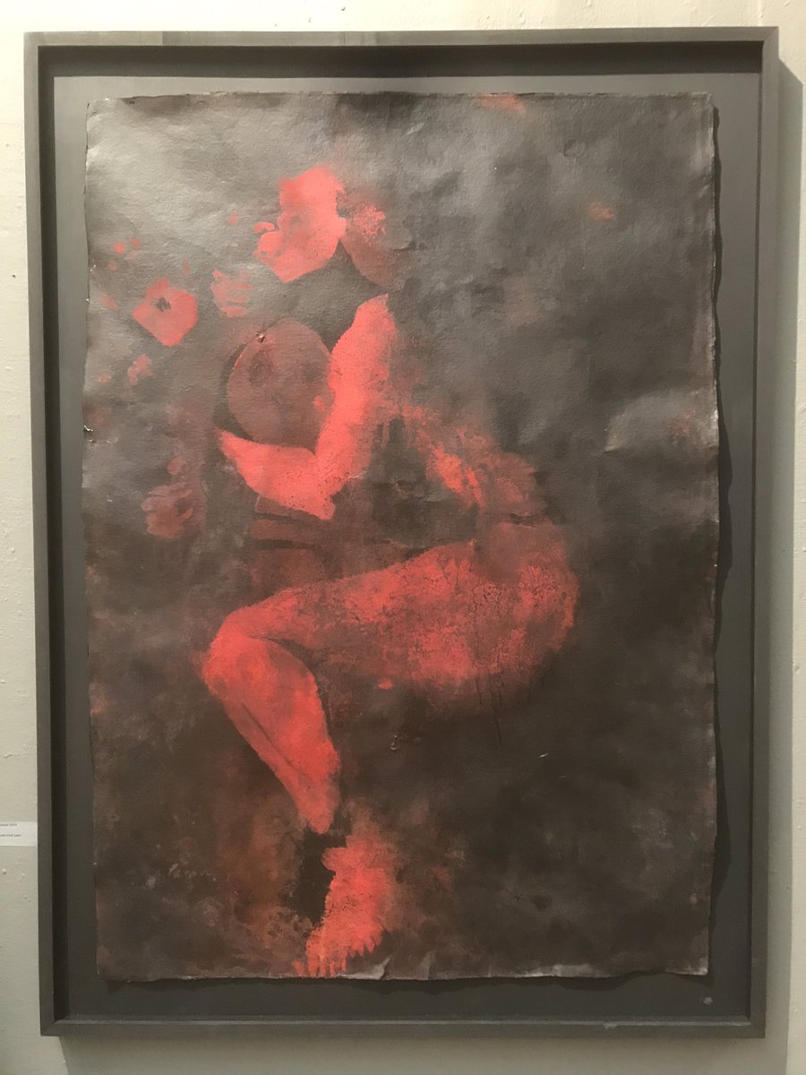 Nathalie_VAG's tweet photo. Still a couple of weeks to see 657 works in the #RWA167 here are some highlights by invited artists #RyanMosley and @AdelaideDamoah and Mark Prescott RWA on until 1 December @RWABristol https://t.co/Vb7UcYJ0MI