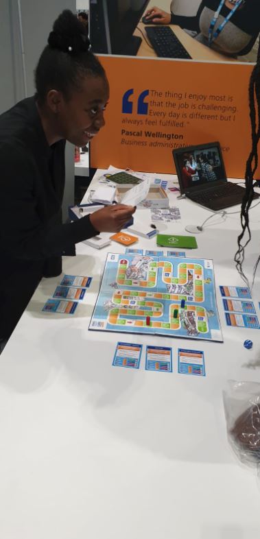 We're @ExCeLLondon today and tomorrow to take part in <a href="/SkillsLondon/">Skills London</a> - come and see us and @NHS_HealthEdEng at the healthcare stand, you can even have a go at our board game! #CareerGoals #jobsthatcare #FridayFeeling