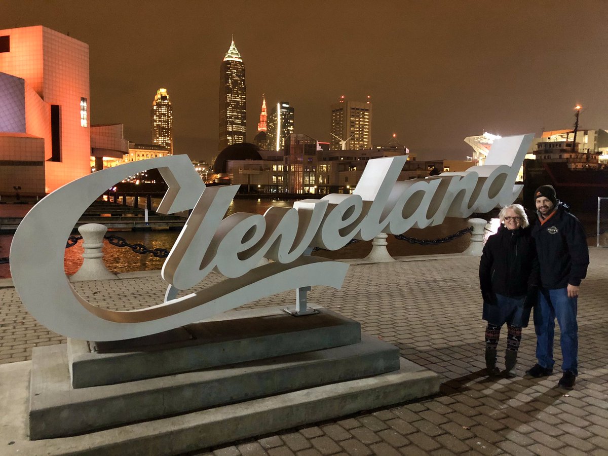 brtim's tweet image. Had a great time in Cleveland surprising my MIL to her first Browns game #PITvsCLE