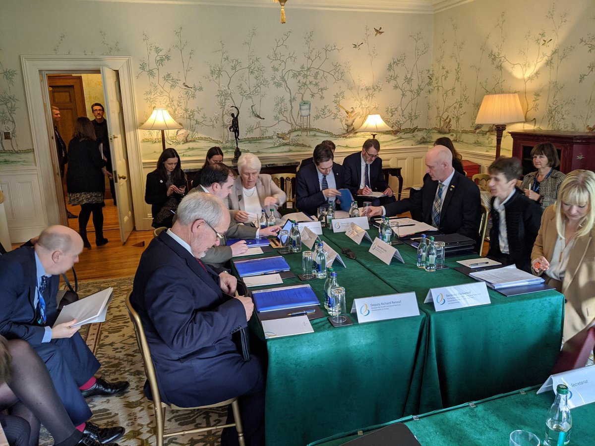 Delighted to have been able to represent the island at the 33rd British Irish Council meeting in Dublin. Meeting with other health ministers to discuss our substance misuse strategies and being able to share policies and ideas.