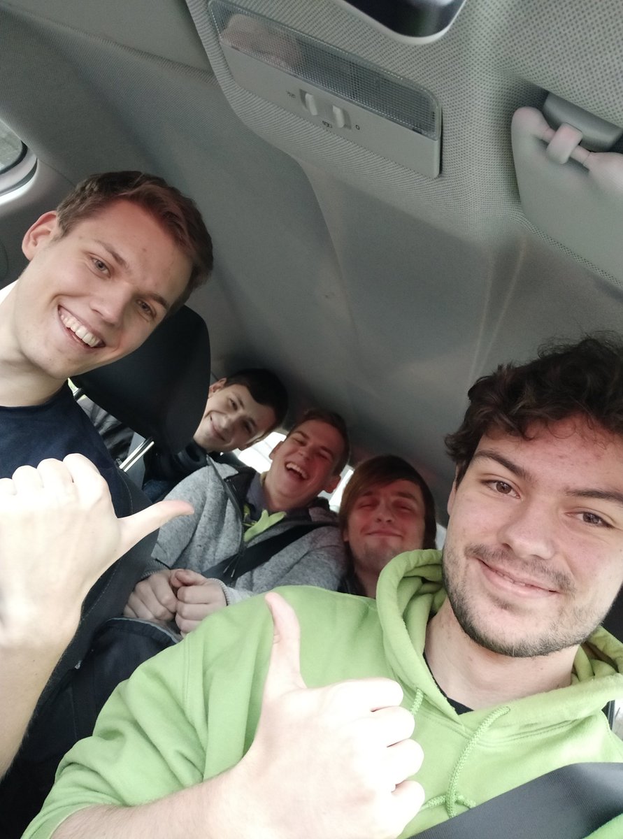 munich_esports's tweet photo. Delegation #München auf dem Weg nach #Mannheim zur @uniligaGG #uniesportkonferenz. Möge der Verkehr mit uns sein...

#RSAGer #PlayYourHeartOut #roadtrip #sardinenbüchs https://t.co/KwmjZWfNOQ