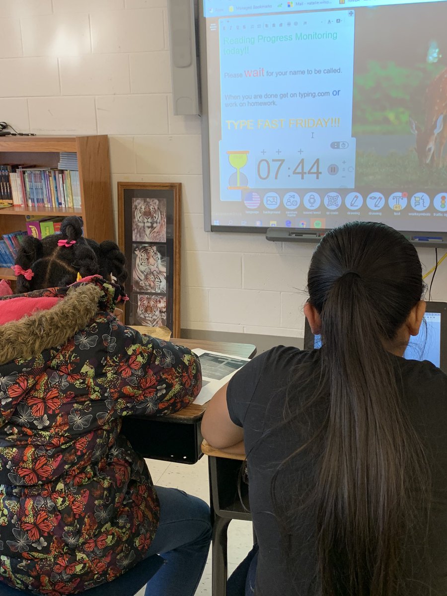 MrsWilson_17's tweet photo. It’s Type FAST Friday here in Mrs. Wilson’s room! After we are done with our check list we get on https://t.co/WxZk8ZkR61 to practice our typing skills! #MurraySchools https://t.co/LLDKXJwwSa
