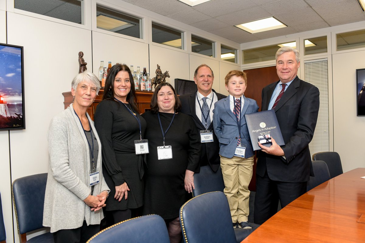 SenWhitehouse's tweet photo. .@CCAInstitute’s #AngelsinAdoption award honors individuals & organizations who’ve made extraordinary contributions to children in need of a home.
It was an honor to nominate Joseph & his late husband Daniel for this award. Their family is truly an inspiration. #Angels2019 https://t.co/O3JWha4jCN