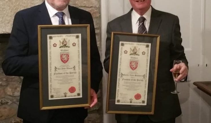 WickwarDotOrg's tweet image. Council awards Freedom of the Parish of Wickwar dlvr.it/RJLlhp
