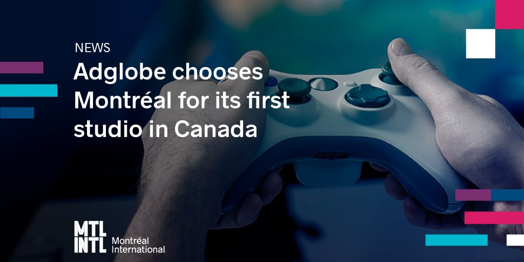 MTLINTL's tweet photo. 📢@adglobe_jp opens a new studio in #Montréal!

The Japanese company bets on Montréal talent to consolidate its expertise in video games, but also to explore new markets.

Learn more 👉 https://t.co/ZoBR2RVp1i

#ChooseMontreal #MTL https://t.co/LinAP2Lig3