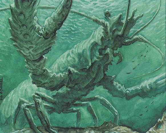 dfirthbard's tweet photo. Happy 25th birthday, Fallen Empires! In honor of this milestone, it feels appropriate to share that Deep Spawn will be part of the "Scryings" Swedish 93/94 #oldschoolmtg expansion. Looking forward to reanimating some big ole lobsters sometime soon. #MTGFEM #FE25 https://t.co/woEcBYhv5a