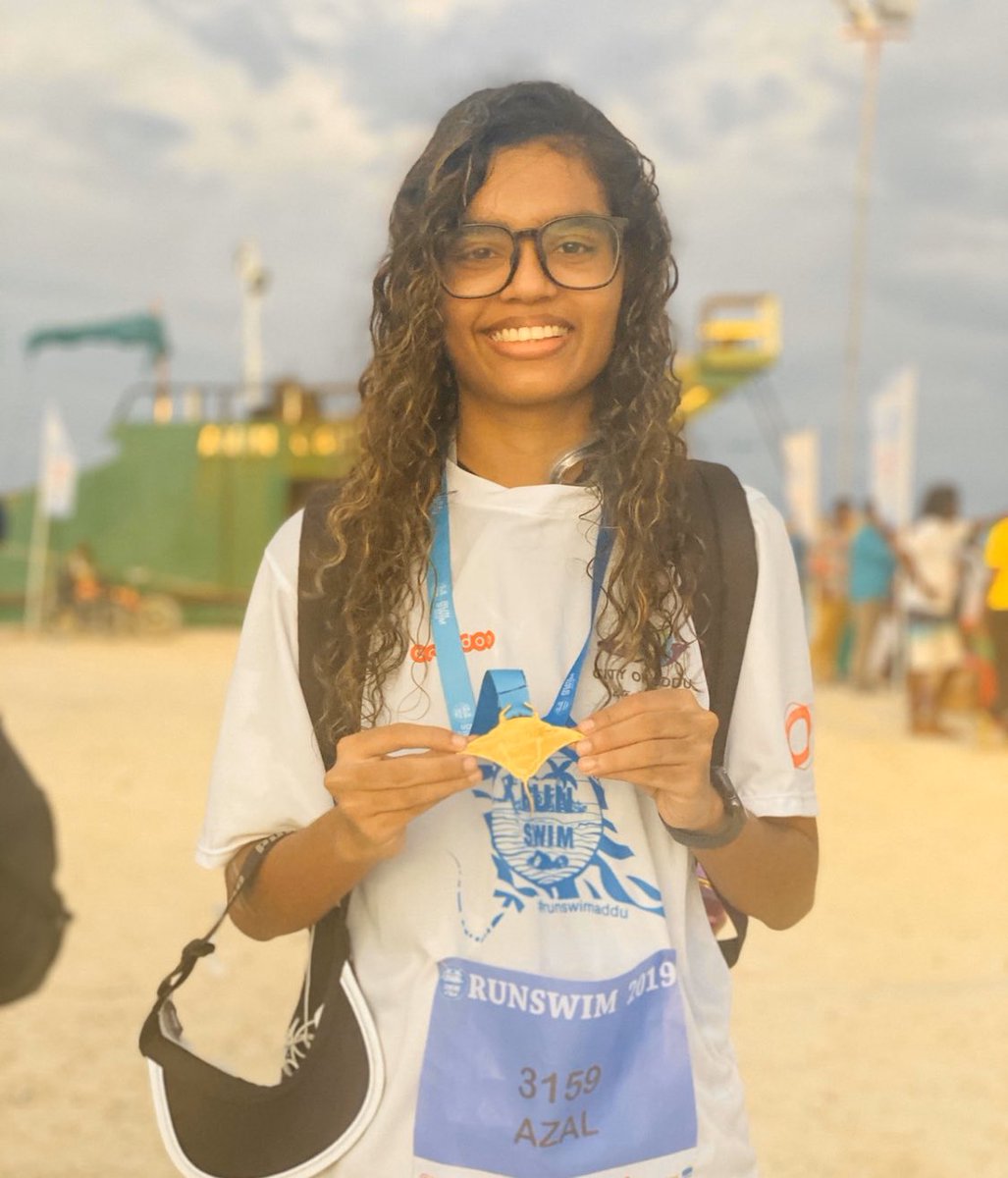 warjina_fwfuad's tweet photo. Finally completed 
3km run + 3km swim  @AishathAzal @cham_aa  
@runswimaddu⭐️ https://t.co/DAEBs5t1ZP