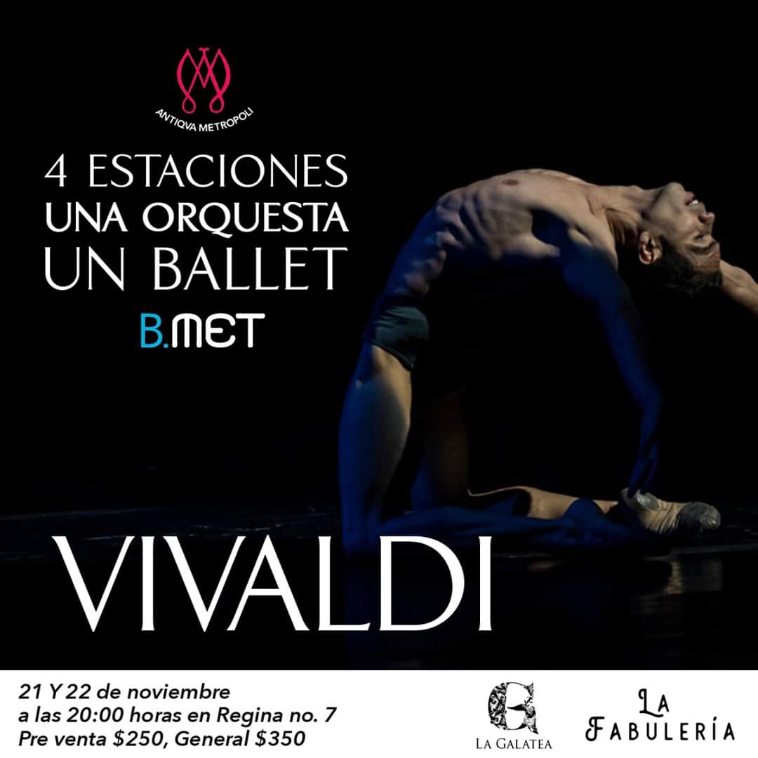 No sé lo pierdan!!
"Las Cuatro Estaciones" de Vivaldi como nunca la has visto.
Adquiere tus boletos aquí:
Jueves 21 de noviembre bit.ly/4est21
Viernes 22 de noviembre bit.ly/4est22
Ex convento de Regina Coeli. Regina 7. CDMX