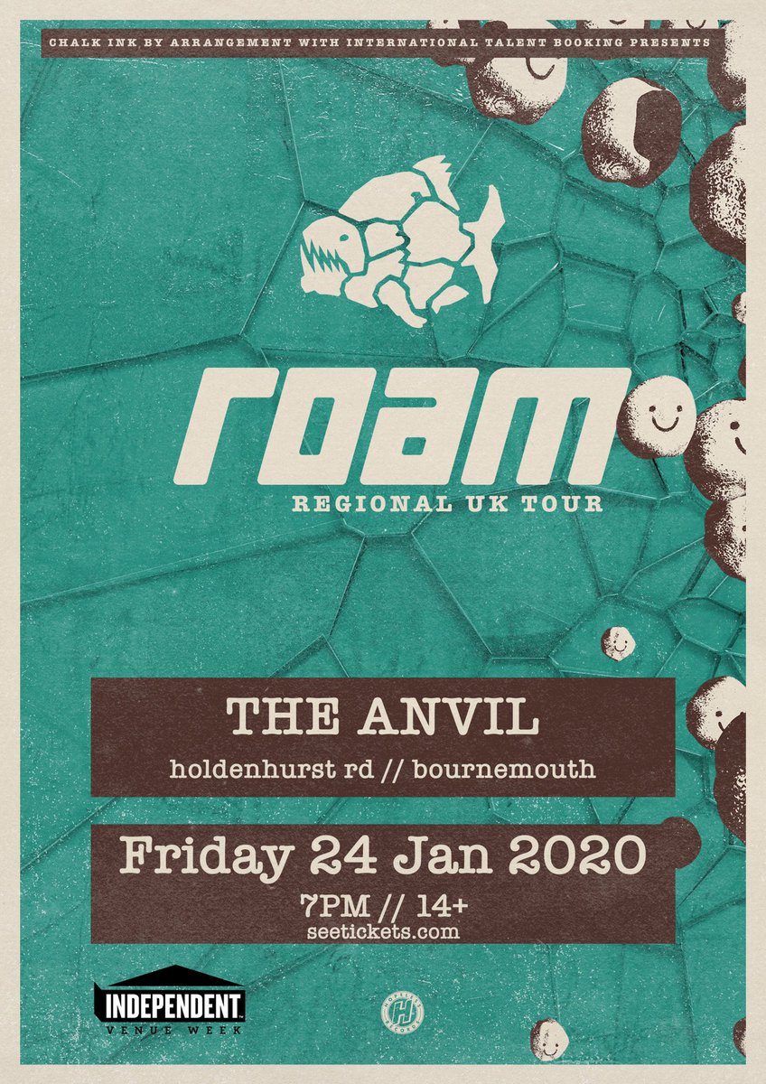On sale now.
Been on sale 15minutes and almost half gone.
Don’t wait around if you want to catch <a href="/ROAMse/">ROAM</a> at The Anvil!

🎟 bit.ly/RoamTheAnvil