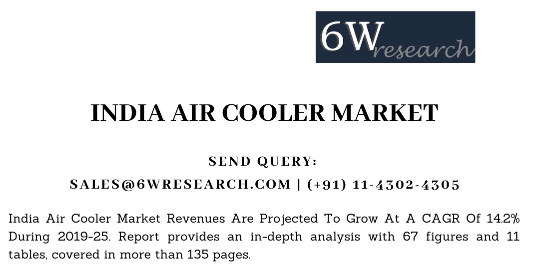 India Air Cooler Market
#aircoolermarket #india

Kindly Visit: bit.ly/2QkF3BJ