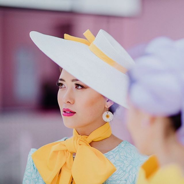 fabmelbourne's tweet photo. So much ladylike glamour at the Melbourne Cup Carnival this year. @miss_stephkwong on Melbourne Cup Day #millinery #melbcupcarnival #melbournecup #ladylike #glamour #fashionista #myerfotf #fashioninspo #fashionistastyle #racingfashion #style #styleinspo … https://t.co/hxXgz5OwKc https://t.co/S9wnkcvu0P