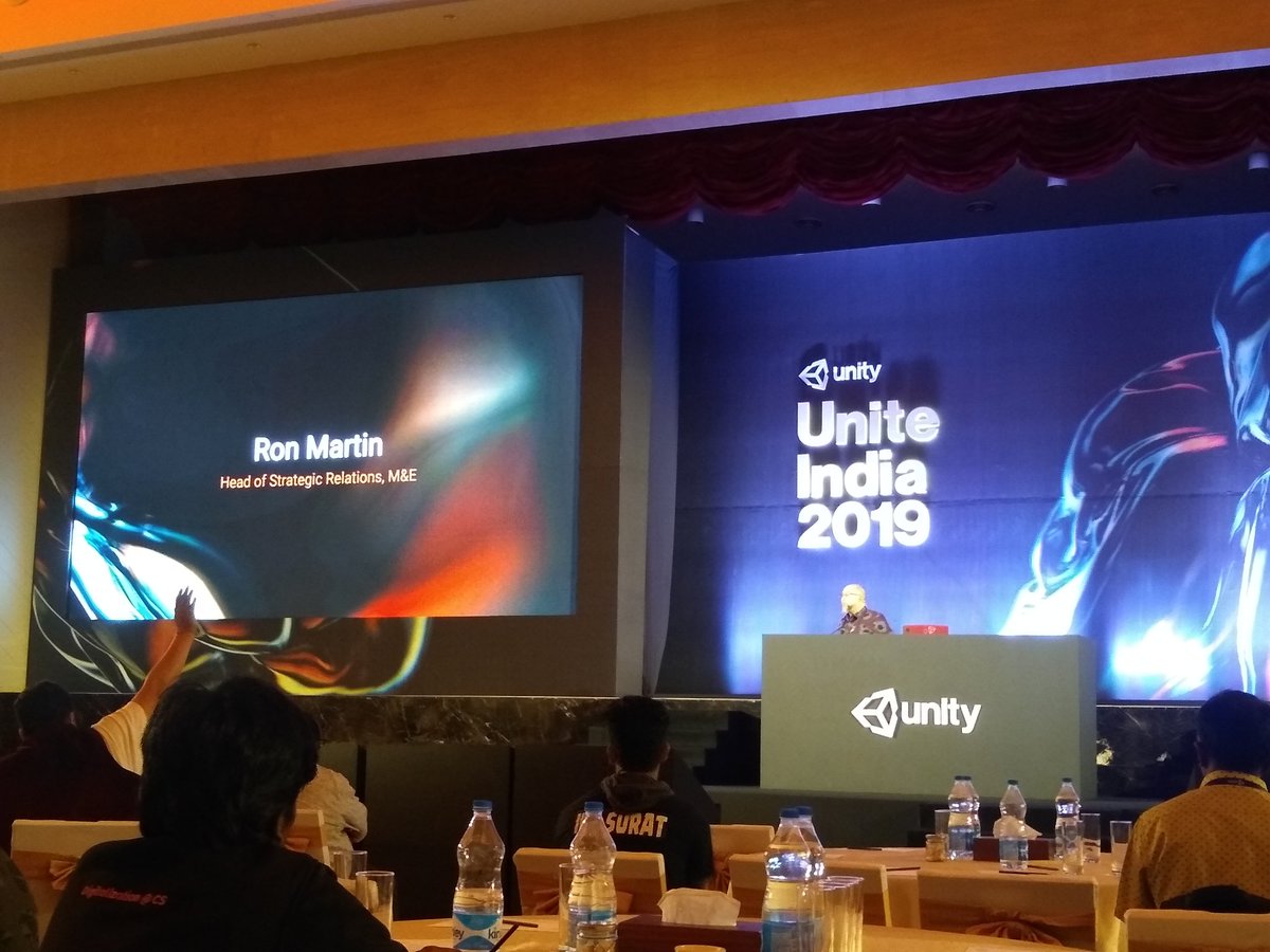 ajaykarthikk's tweet photo. Awestruck session by @RonMartinFILM 🤩 #VisualCinematography #unityindia2019  @Unity3DIndia https://t.co/RC8zdcaZPw