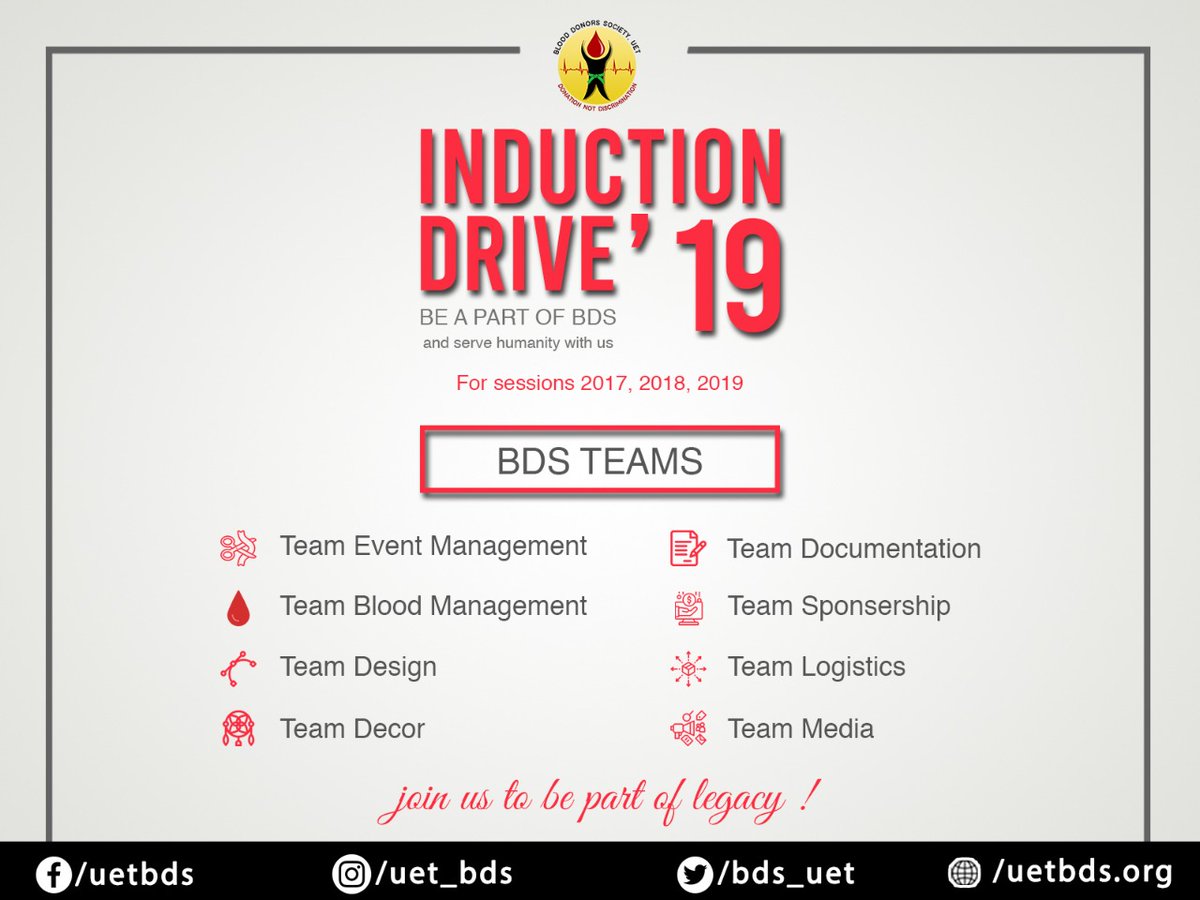 uetbdsOfficial's tweet photo. Great tasks require great and skillful men. We as family have these members.
#Induction_drive'19
#Humanity_deserves_to_be_served
#UET_BDS https://t.co/qJLtB6a33e