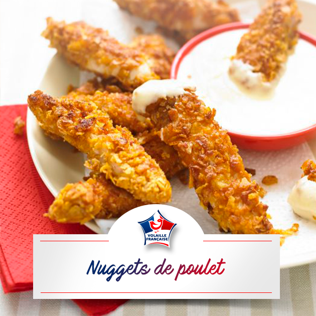 Facile et gourmande, notre recette de nuggets de poulet maison fera plaisir à toute la famille ! 

Retrouvez-là juste ici : bit.ly/32pG7Yp