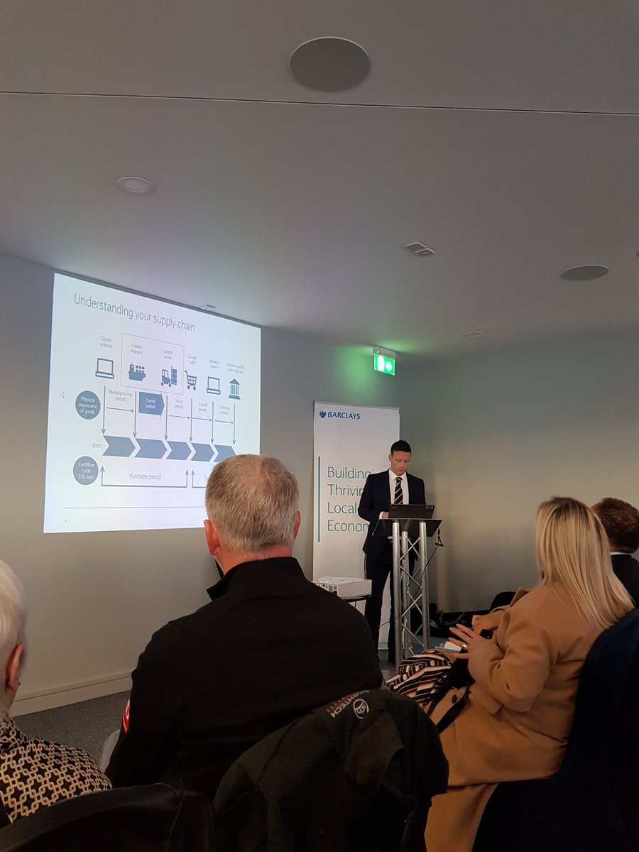 Lorna Gibson (@lg_strategiseit) on Twitter photo Interesting start to the morning hearing from <a href="/Barclays/">Barclays Bank</a> about how businesses should be preparing for Brexit, deal or no deal, and also learning more about their Building Thriving Local Economies initiative in Ayrshire. Thanks Barclays! Interesting start to the morning hearing from <a href="/Barclays/">Barclays Bank</a> about how businesses should be preparing for Brexit, deal or no deal, and also learning more about their Building Thriving Local Economies initiative in Ayrshire. Thanks Barclays!