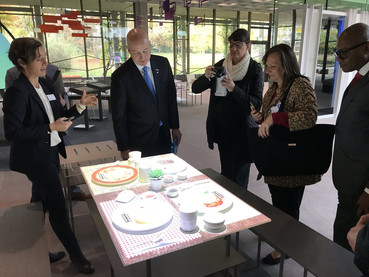 PeteRicketts's tweet photo. Thank you @Bayer for investing in Nebraska and partnering with @UNLincoln on innovative ag research to help our state feed the world! #NETradeMission https://t.co/o9NuQNWoko