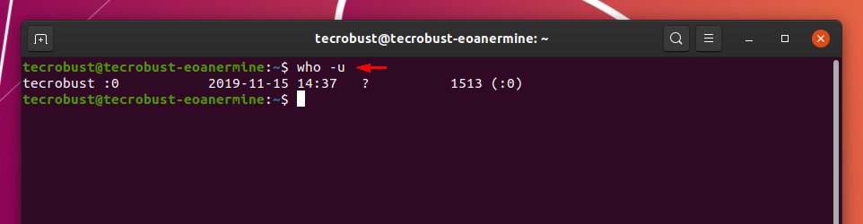 tecrobust's tweet image. How to View Logged Users in Linux?
You can use the following Linux Commands to view Logged Users in Linux!
$ users
$ whoami
$ who -u
$ last -a
#ubuntu_commands
#Linux_commands
#Linux
#Ubuntu
#Todays_Command