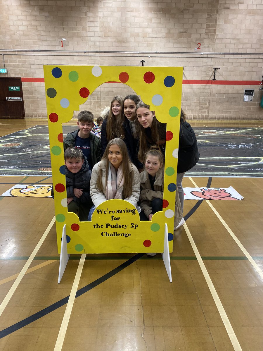 CrawshawYear7's tweet photo. Children In Need morning https://t.co/r5BieA8JIl