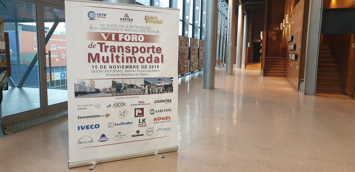 veox_es's tweet photo. Acto de inauguración del VI Foro de Transporte Multimodal. Un placer estar presentes. https://t.co/gO4kOk1uGr
