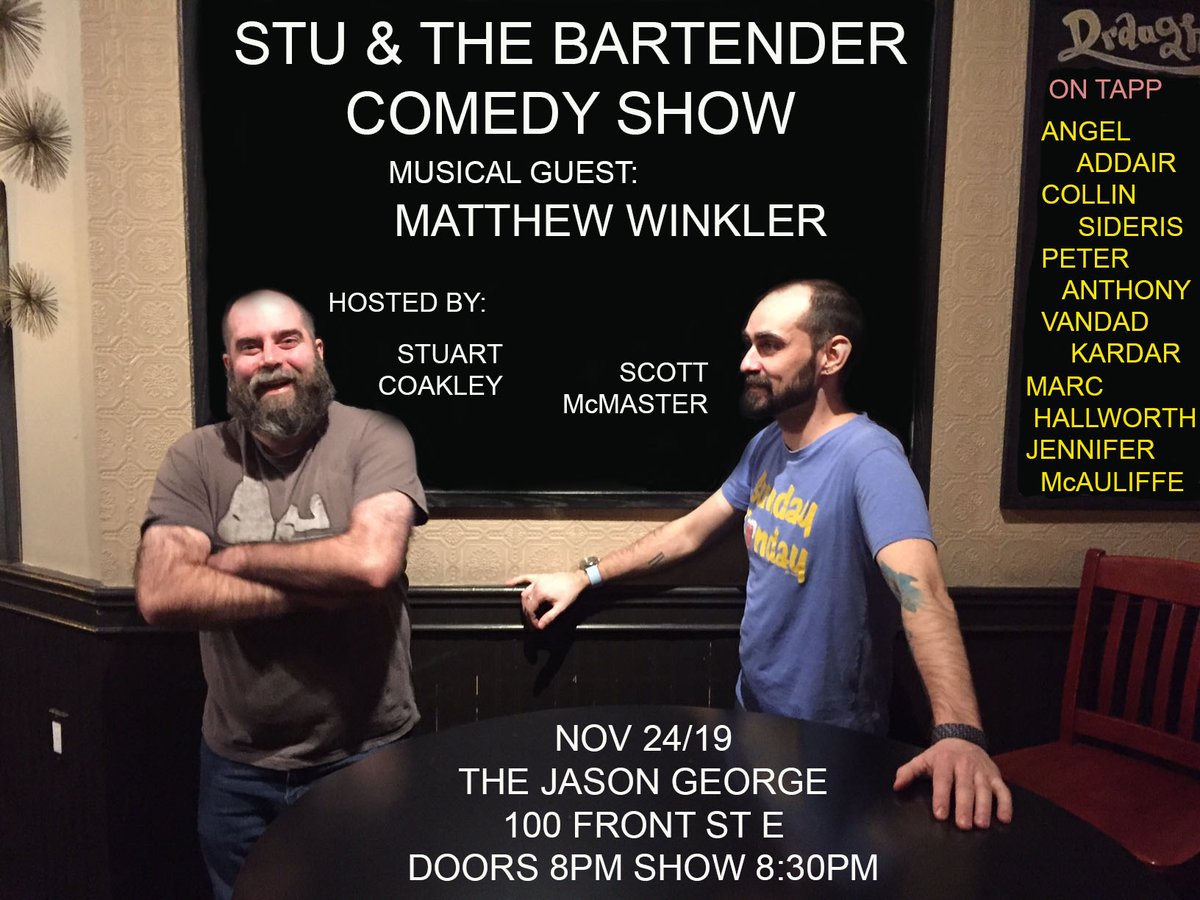 Stuandbartender's tweet photo. WE'RE BACK, AND WE'RE READY FOR SOME FUN! https://t.co/9taVCUxsNg